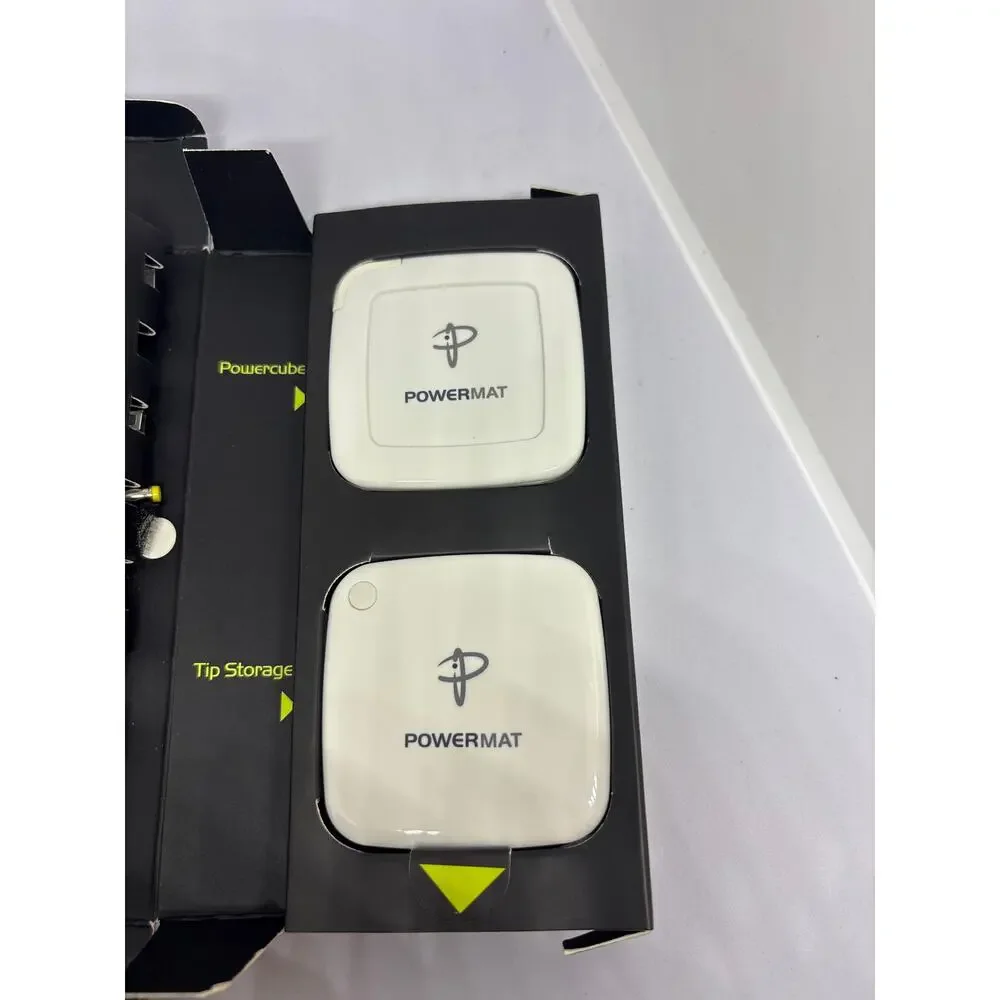 Powermat Powercube Universal Wireless Receiver Kit 7 Tips Sony PSP DS Apple